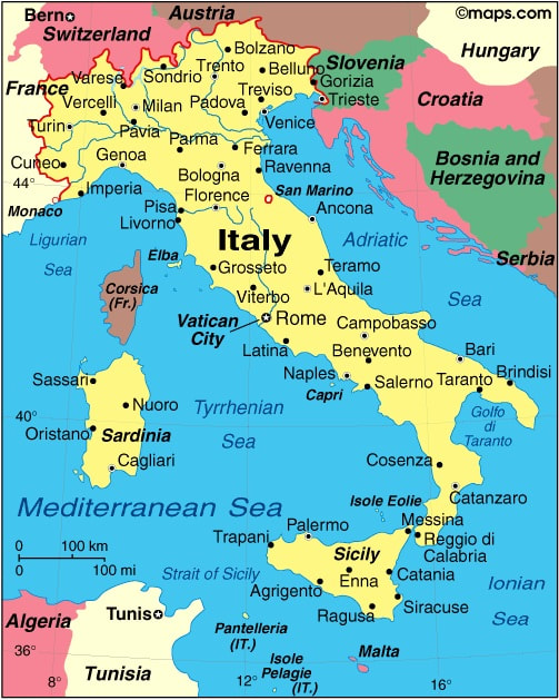 Italy Map Orig 